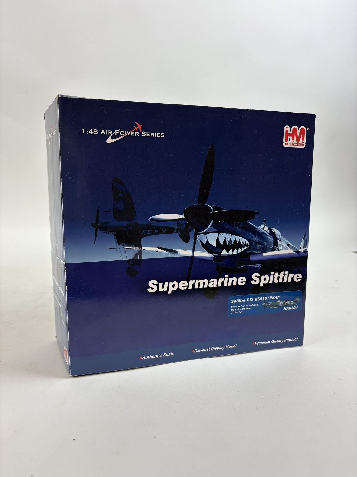 1412654 HOBBY MASTER 1:48 AIR POWER SERIES SUBMARINE SPITFIRE WITH ORIGINAL BOX (HA7703)