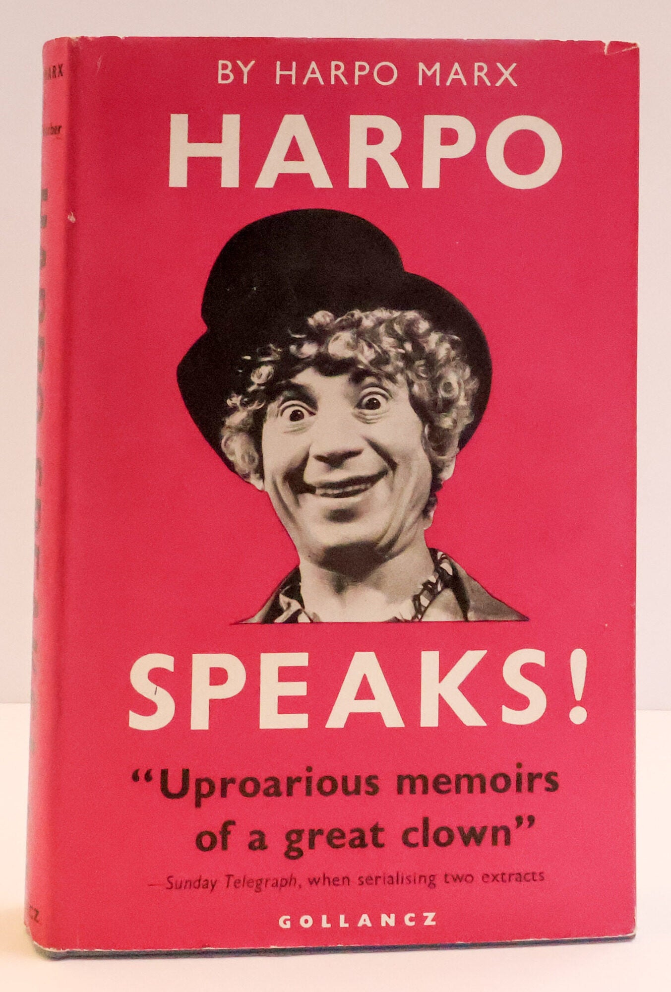 1412665 HARPO SPEAKS! Harpo Marx, Rowland Barber, Susan Marx.
