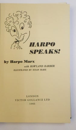 HARPO SPEAKS!