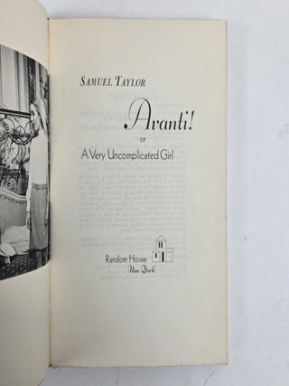 AVANTI! OR A VERY UNCOMPLICATED GIRL [Signed]