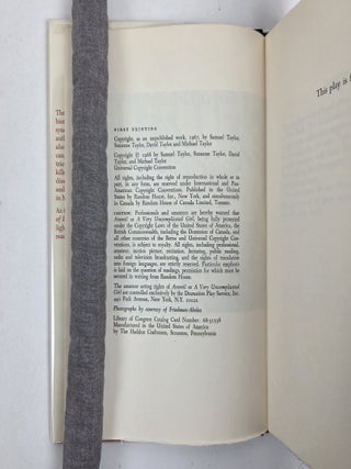 AVANTI! OR A VERY UNCOMPLICATED GIRL [Signed]