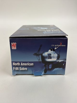 HOBBY MASTER 1:72 AIR POWER NORTH AMERICAN F-86 SABRE WITH ORIGINAL BOX (HA4312)