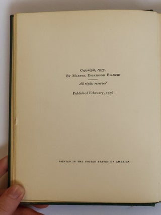 UNPUBLISHED POEMS OF EMILY DICKENSON