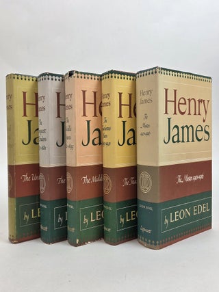 1412819 HENRY JAMES [5 Vol., Complete] [Signed]. Leon Edel