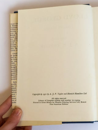 LLOYD GEORGE: TWELVE ESSAYS