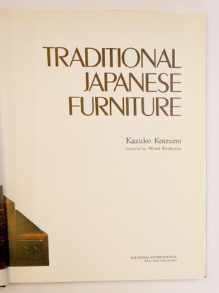 TRADITIONAL JAPANESE FURNITURE