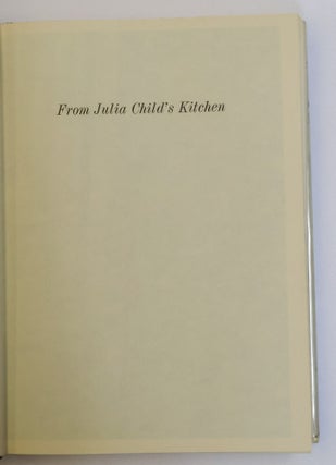 FROM JULIA CHILD'S KITCHEN