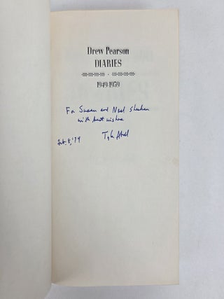 DREW PEARSON DIARIES 1949-1959 [Signed]
