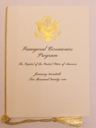 INVITATION TO THE INAUGURATION OF PRESIDENT BIDEN AND VICE PRESIDENT HARRIS