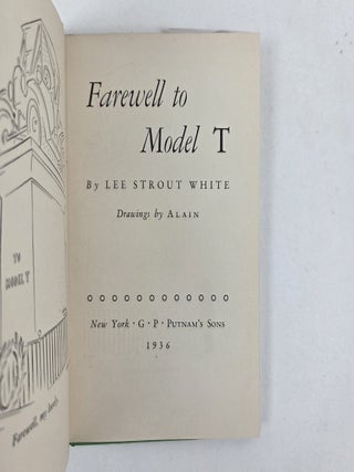 FAREWELL TO MODEL T