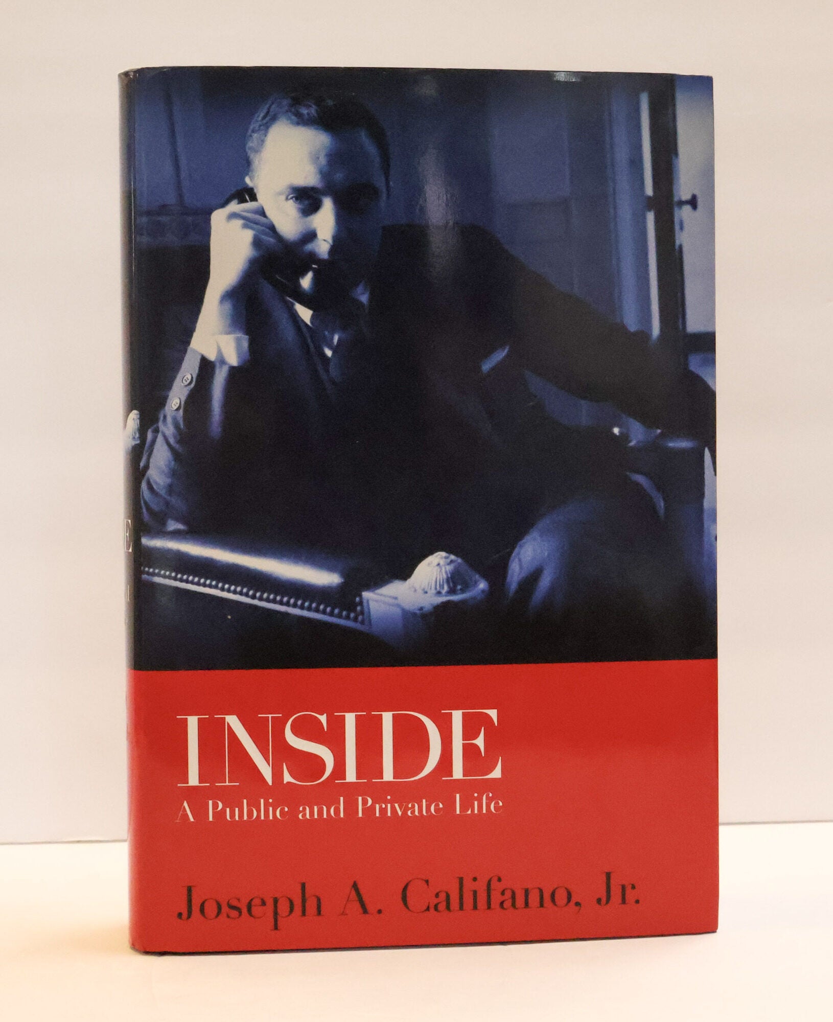 1413137 INSIDE: A PUBLIC AND PRIVATE LIFE [Inscribed to Jim Lehrer]. Joseph A. Califano Jr.