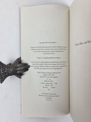 DANCE FOR TWO: SELECTED ESSAYS [Signed]