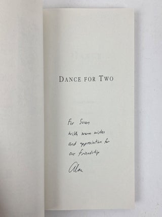 DANCE FOR TWO: SELECTED ESSAYS [Signed]