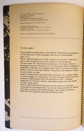 MAI 68: DEBUT D'UNE LUTTE PROLONGÉE, POSTERS FROM THE REVOLUTION
