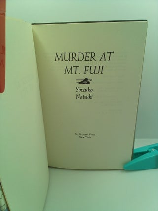 MURDER AT MT. FUJI