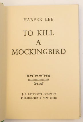 TO KILL A MOCKINGBIRD