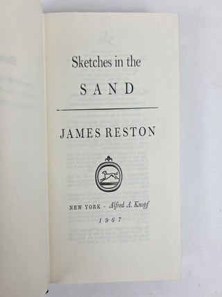 SKETCHES IN THE SAND [Signed]