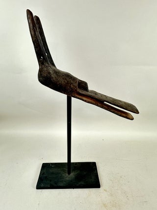 CHIWARA WOODEN ANTELOPE SCULPTURE, DOGON OF MALI