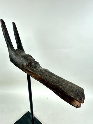 CHIWARA WOODEN ANTELOPE SCULPTURE, DOGON OF MALI