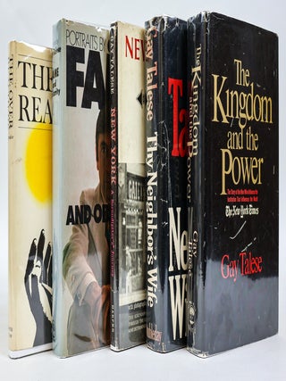 1413436 GAY TALESE | LOT OF FIVE WORKS [FAME AND OBSCURITY; THE OVERREACHERS; THY NEIGHBOR'S...