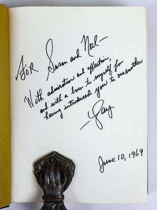GAY TALESE | LOT OF FIVE WORKS [FAME AND OBSCURITY; THE OVERREACHERS; THY NEIGHBOR'S WIFE; NEW YORK A SERENDIPITER'S JOURNEY; THE KINGDOM AND THE POWER] [Four Books, Signed]
