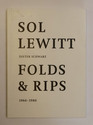 1413468 SOL LEWITT: FOLDS & RIPS 1966-1980. Sol LeWitt, Dieter Schwarz