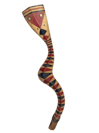 TALL BAGA -STYLE SERPENT, NEW GUINEA