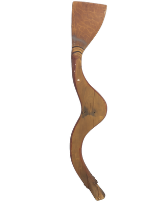 TALL BAGA -STYLE SERPENT, NEW GUINEA