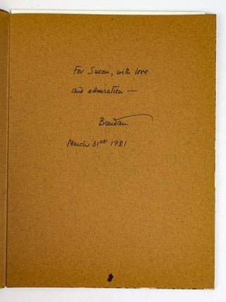 BRENDAN GILL | LOT OF 26 BOOKS WRITTEN BY AND/OR WITH INSCRIPTIONS FROM GILL [plus] 29 ITEMS OF EPHEMERA [including] TYPESCRIPTS, MAGAZINES, AND ARTICLES