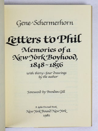 BRENDAN GILL | LOT OF 26 BOOKS WRITTEN BY AND/OR WITH INSCRIPTIONS FROM GILL [plus] 29 ITEMS OF EPHEMERA [including] TYPESCRIPTS, MAGAZINES, AND ARTICLES