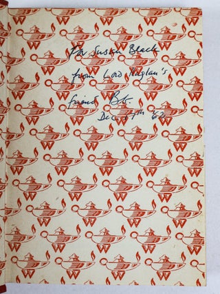 BRENDAN GILL | LOT OF 26 BOOKS WRITTEN BY AND/OR WITH INSCRIPTIONS FROM GILL [plus] 29 ITEMS OF EPHEMERA [including] TYPESCRIPTS, MAGAZINES, AND ARTICLES