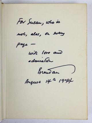 BRENDAN GILL | LOT OF 26 BOOKS WRITTEN BY AND/OR WITH INSCRIPTIONS FROM GILL [plus] 29 ITEMS OF EPHEMERA [including] TYPESCRIPTS, MAGAZINES, AND ARTICLES