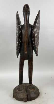 1413527 PROSPERITY BIRD ON TURTLE BASE, SENUFO OF IVORY COAST