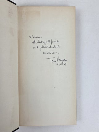 THOMAS B. MORGAN | LOT OF FIVE WORKS [AMONG THE ANTI-AMERICANS; SELF-CREATIONS: 13 IMPERSONALITIES; FRIENDS AND FELLOW STUDENTS; SNYDER'S WALK; THIS BLESSED SHORE] [Five Volumes, Signed]