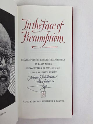 IN THE FACE OF PRESUMPTIONS [Signed]