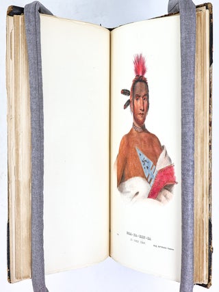 HISTORY OF THE INDIAN TRIBES OF NORTH AMERICA, WITH BIOGRAPHICAL SKETCHES AND ANECDOTES OF THE PRINCIPAL CHIEFS. EMBELLISHED WITH FIFTY PORTRAITS FROM THE INDIAN GALLERY IN THE WAR DEPARTMENT AT WASHINGTON [Two Volumes, Complete]