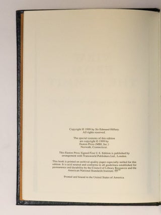 VIEW FROM THE SUMMIT [Signed]