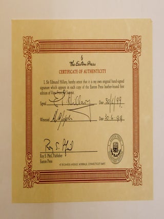 VIEW FROM THE SUMMIT [Signed]