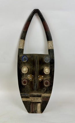 1413779 MOSI ANTELOPE WOODEN MASK, BURKINA FASO