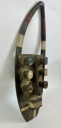 MOSI ANTELOPE WOODEN MASK, BURKINA FASO