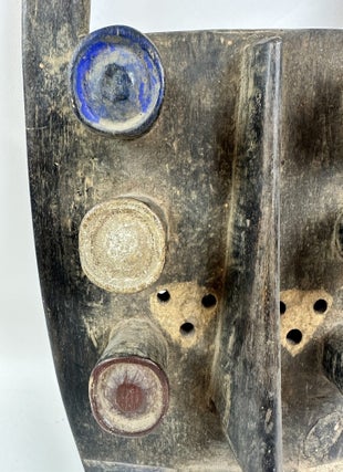 MOSI ANTELOPE WOODEN MASK, BURKINA FASO