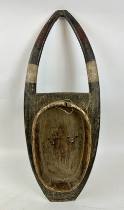 MOSI ANTELOPE WOODEN MASK, BURKINA FASO