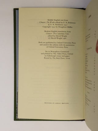 THE CANTERBURY TALES