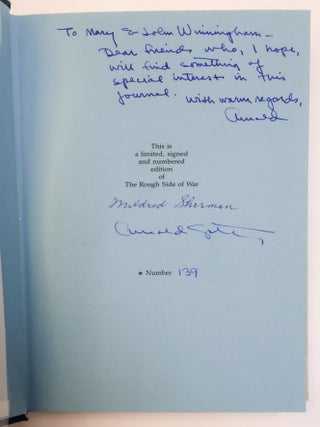 THE ROUGH SIDE OF WAR: THE CIVIL WAR JOURNAL OF CHESLEY A. MOSMAN [Signed x2]