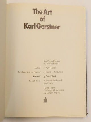 THE SPIRIT OF COLORS: THE ART OF KARL GERSTNER