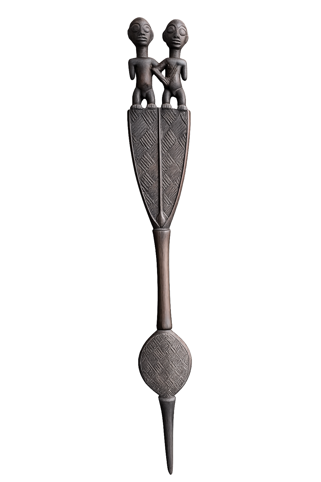 1413952 LUBA CEREMONIAL PADDLE (MWIKO), DEMOCRATIC REPUBLIC OF THE CONGO