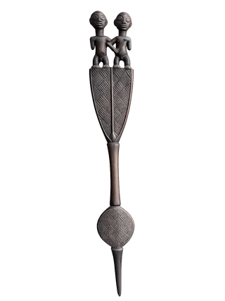 1413952 LUBA CEREMONIAL PADDLE (MWIKO), DEMOCRATIC REPUBLIC OF THE CONGO