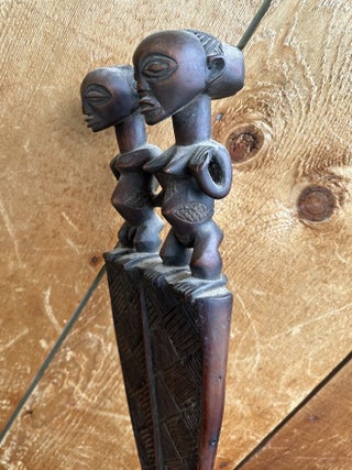 LUBA CEREMONIAL PADDLE (MWIKO), DEMOCRATIC REPUBLIC OF THE CONGO