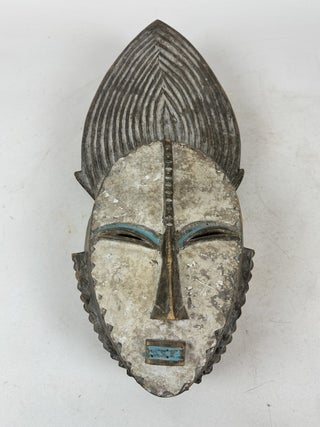1413961 IGBO PAINTED WOODEN MASK, NIGERIA