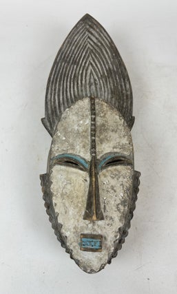1413961 IGBO PAINTED WOODEN MASK, NIGERIA